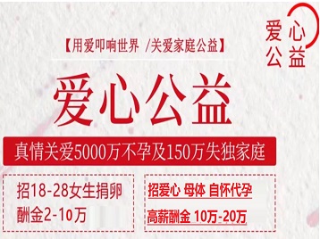 三沙捐卵助孕生子 爱心志愿者招募